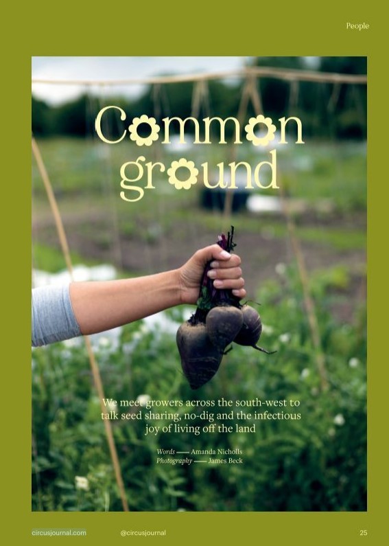 Down to earth: allotmenteers feature for Circus&nbsp;Journal
