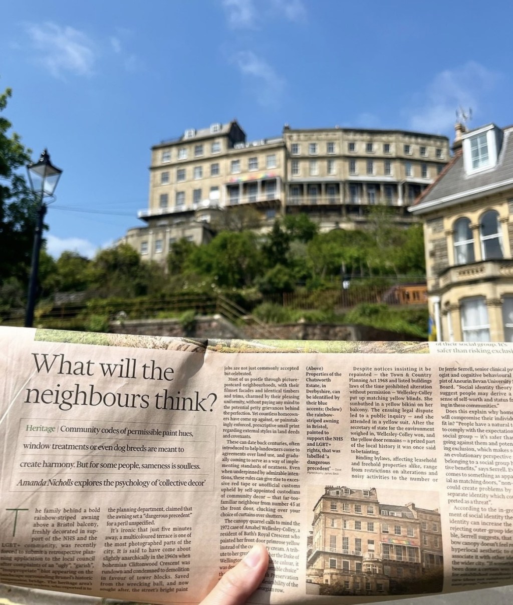 The psychology of community decor diktats, for FT&nbsp;Weekend