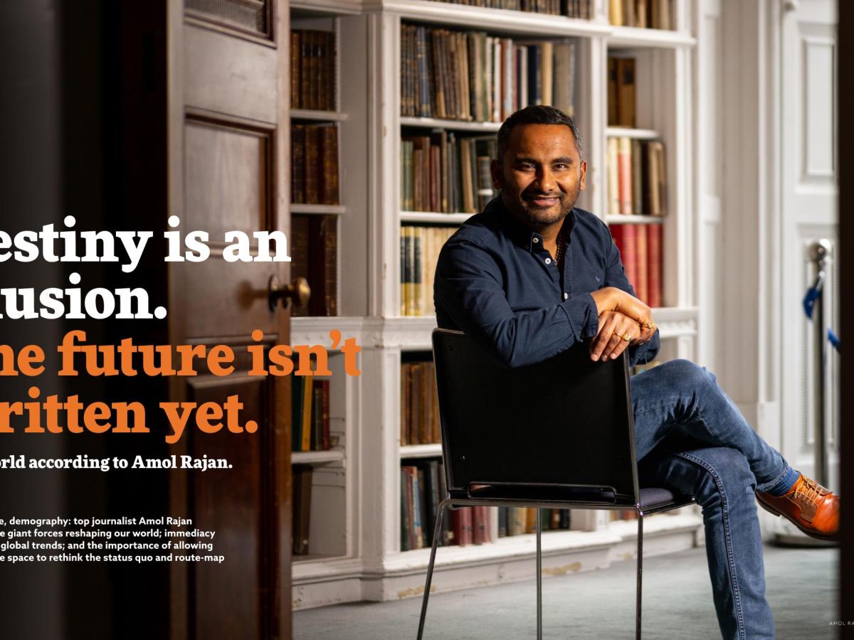 Amol Rajan feature for Exploare&nbsp;Magazine